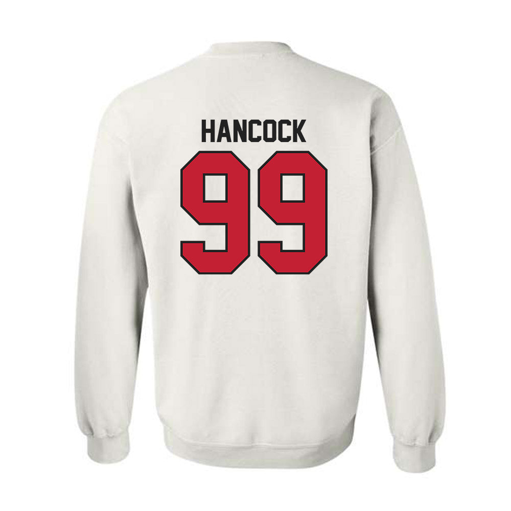Ball State - NCAA Football : Myles Hancock - Classic Shersey Crewneck Sweatshirt-1