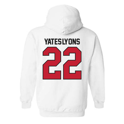 Ball State - NCAA Football : Gavin Yates-Lyons - Classic Shersey Hooded Sweatshirt-1