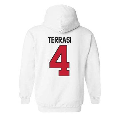 Ball State - NCAA Women's Soccer : Francesca Terrasi - Classic Shersey Hooded Sweatshirt-1