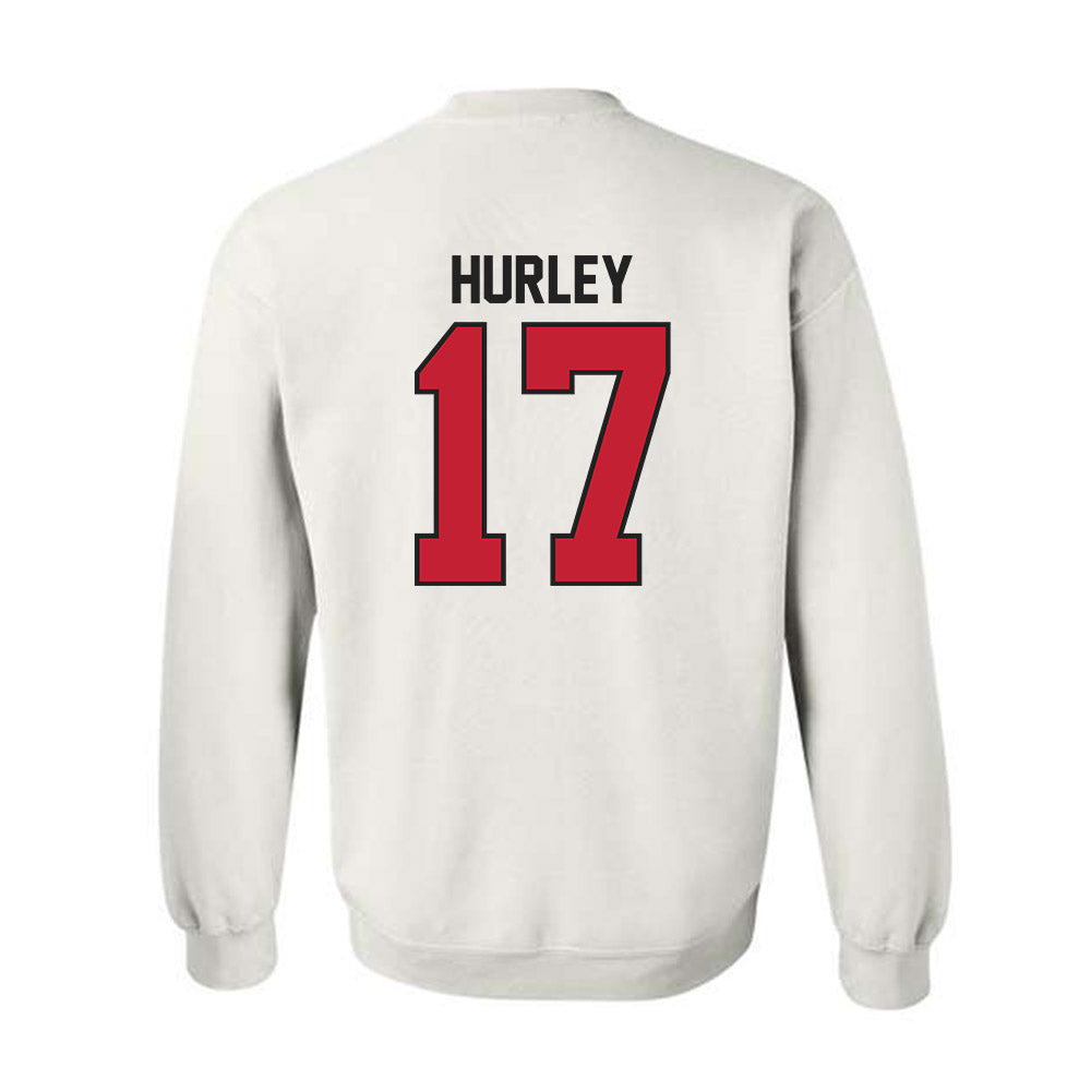 Ball State - NCAA Baseball : Nathaniel Hurley - Classic Shersey Crewneck Sweatshirt-1