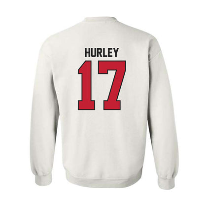 Ball State - NCAA Baseball : Nathaniel Hurley - Classic Shersey Crewneck Sweatshirt-1