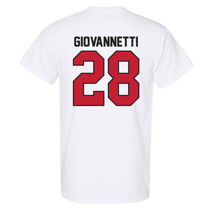 Ball State - NCAA Baseball : Ben Giovannetti - Classic Shersey T-Shirt-1