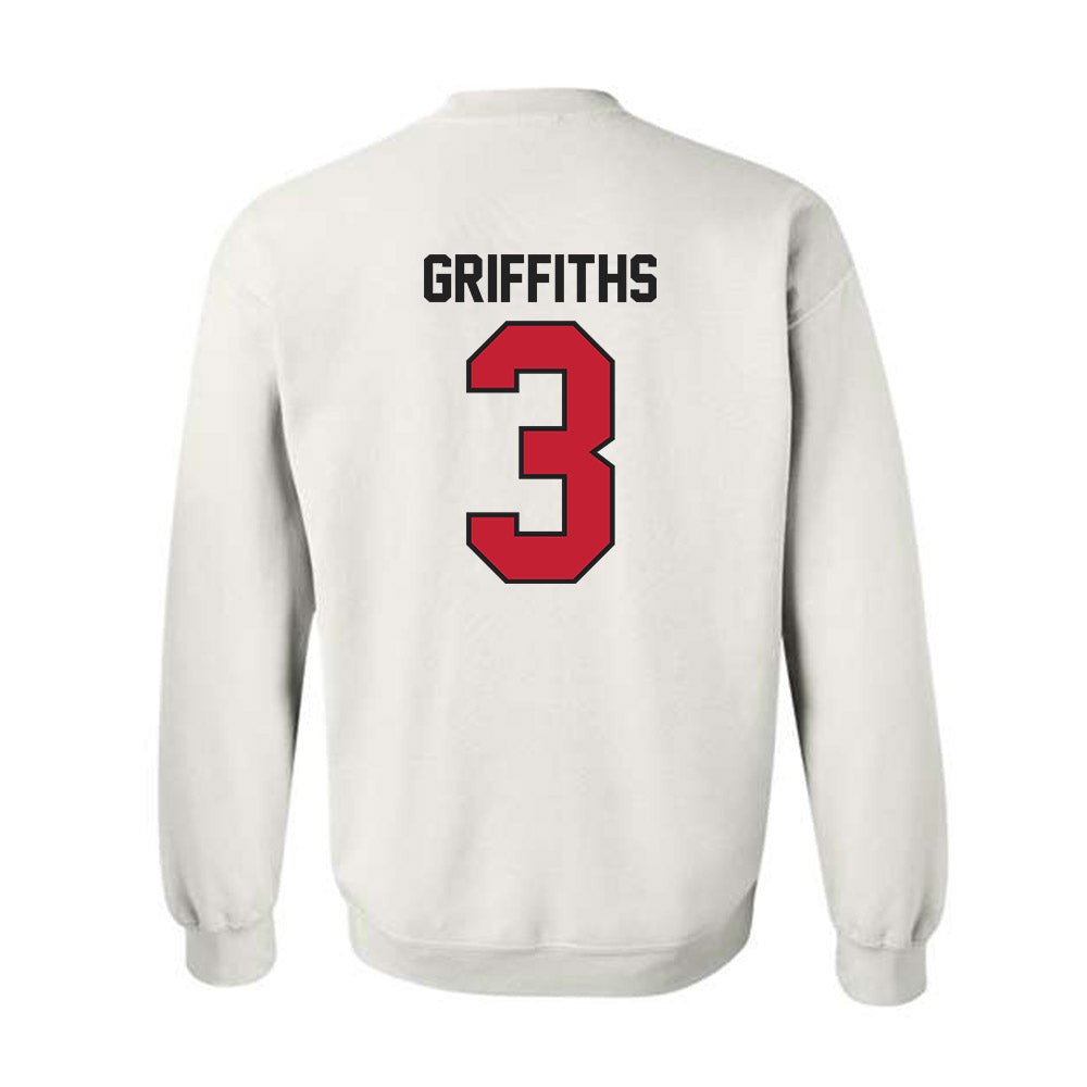 Ball State - NCAA Baseball : Brett Griffiths - Classic Shersey Crewneck Sweatshirt-1