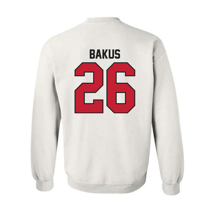 Ball State - NCAA Baseball : Jack Bakus - Classic Shersey Crewneck Sweatshirt-1