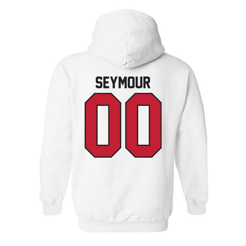 Ball State - NCAA Football : AJ Seymour - Classic Shersey Hooded Sweatshirt-1