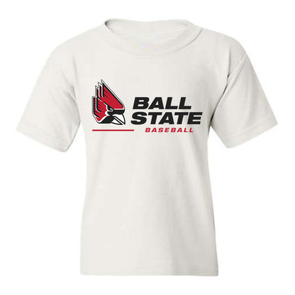 Ball State - NCAA Baseball : Max Kalk - Youth T-Shirt