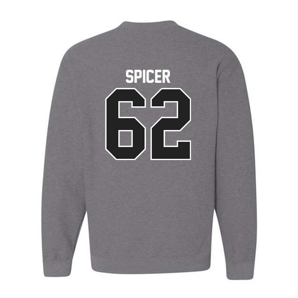Ball State - NCAA Football : Sam Spicer - Classic Shersey Crewneck Sweatshirt-1