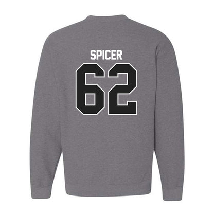 Ball State - NCAA Football : Sam Spicer - Classic Shersey Crewneck Sweatshirt-1