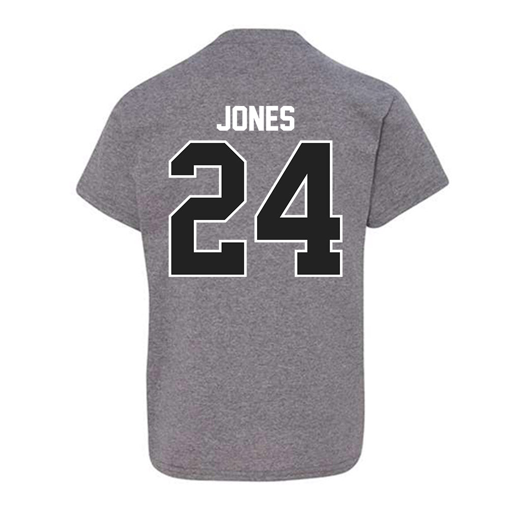 Ball State - NCAA Men's Basketball : Mason Jones - Youth T-Shirt-1