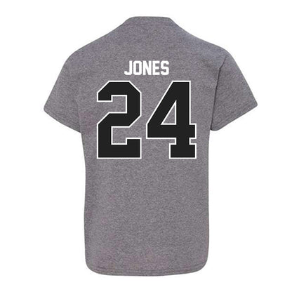 Ball State - NCAA Men's Basketball : Mason Jones - Youth T-Shirt-1