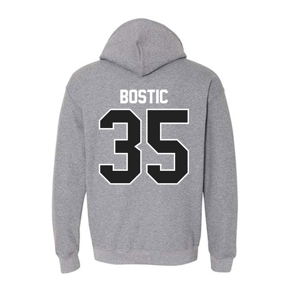 Ball State - NCAA Football : Drew Bostic - Classic Shersey Hooded Sweatshirt-1