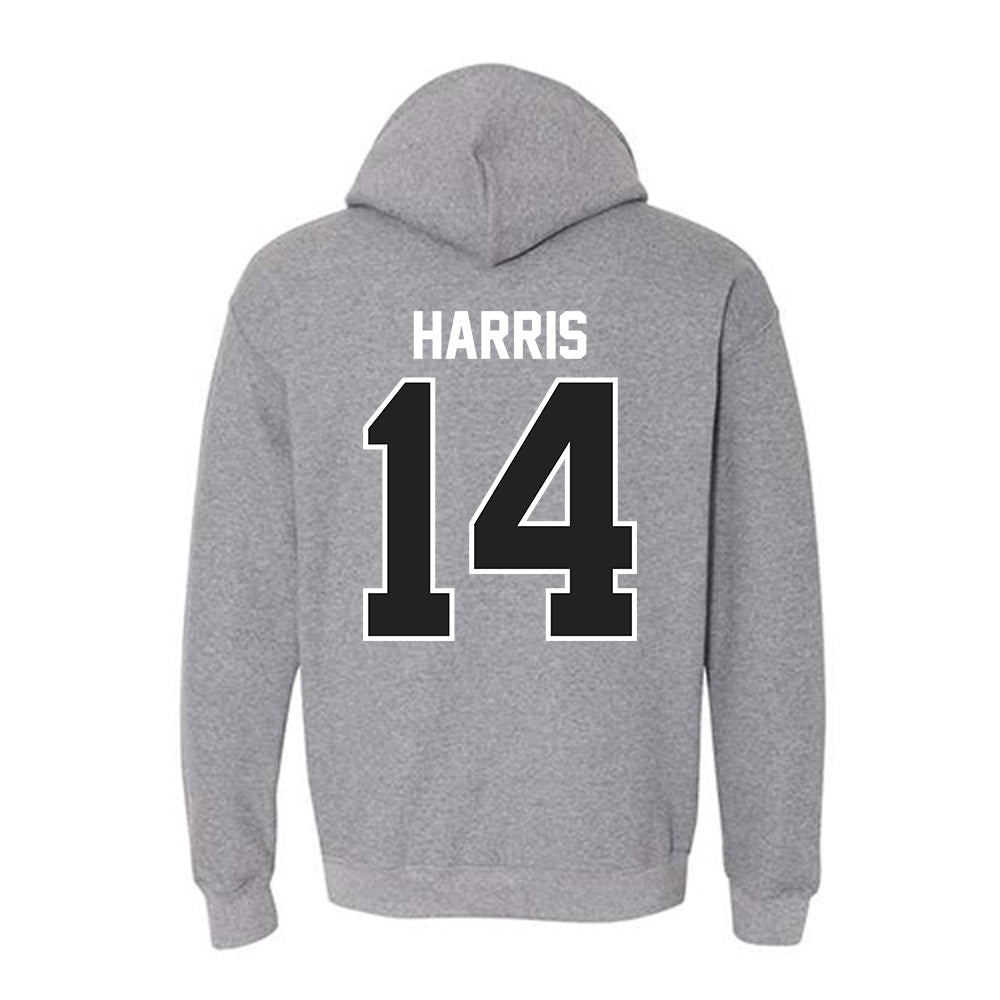 Ball State - NCAA Men's Volleyball : Jason Harris - Classic Shersey Hooded Sweatshirt-1