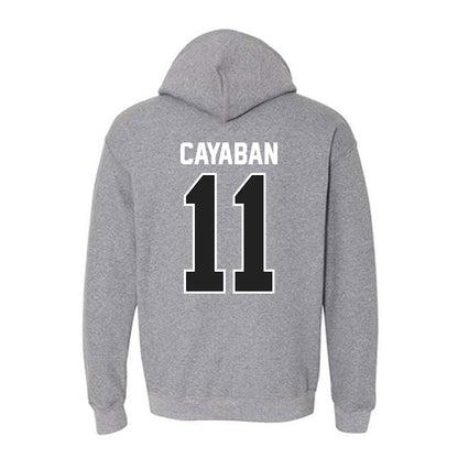 Ball State - NCAA Men's Volleyball : Dante Cayaban - Classic Shersey Hooded Sweatshirt-1