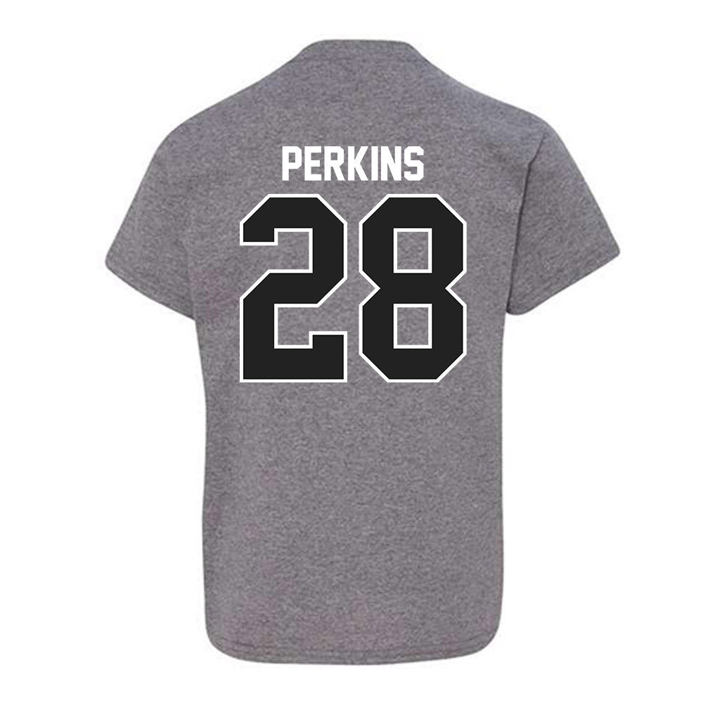 Ball State - NCAA Football : Stone Perkins - Classic Shersey Youth T-Shirt-1