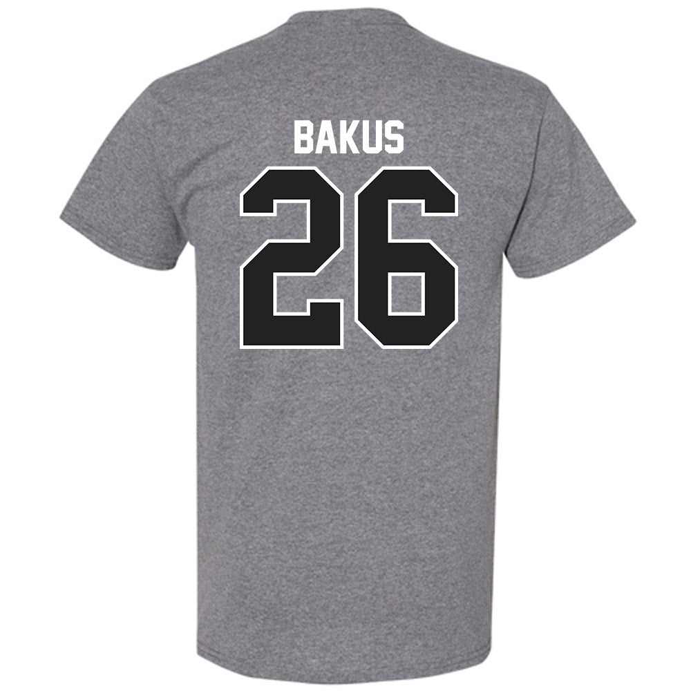 Ball State - NCAA Baseball : Jack Bakus - Classic Shersey T-Shirt-1
