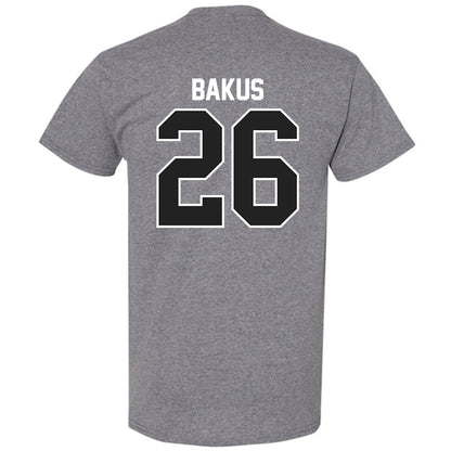 Ball State - NCAA Baseball : Jack Bakus - Classic Shersey T-Shirt-1