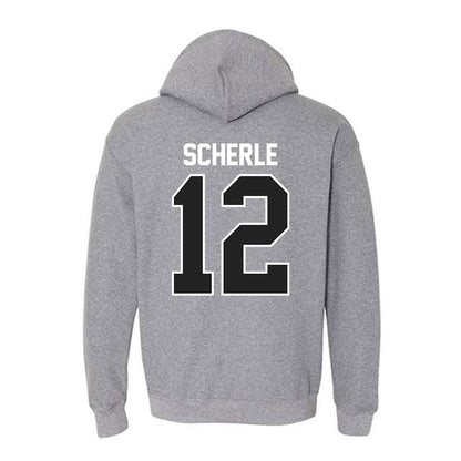 Ball State - NCAA Football : Alex Scherle - Classic Shersey Hooded Sweatshirt-1