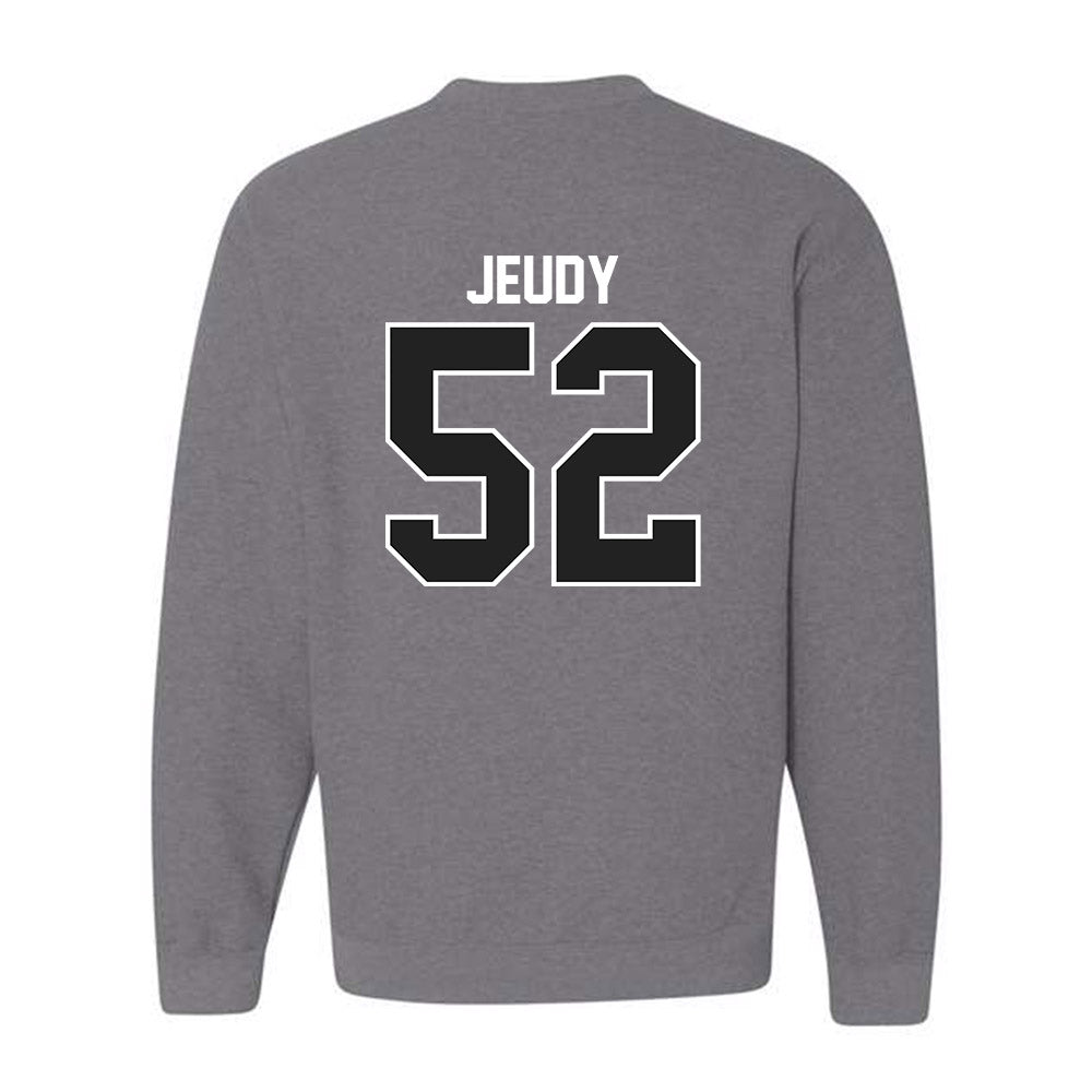 Ball State - NCAA Football : Jacob Jeudy - Classic Shersey Crewneck Sweatshirt-1