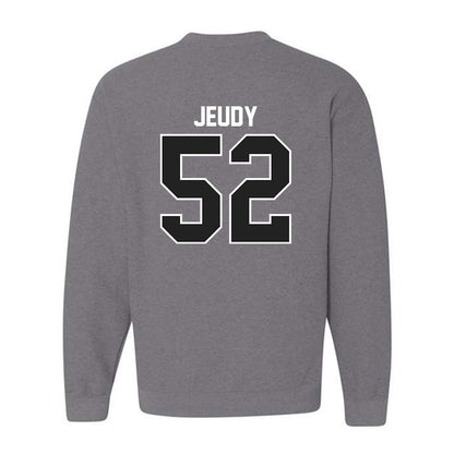 Ball State - NCAA Football : Jacob Jeudy - Classic Shersey Crewneck Sweatshirt-1