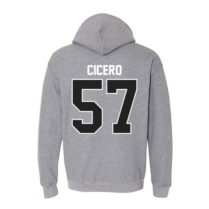Ball State - NCAA Football : Nolan Cicero - Classic Shersey Hooded Sweatshirt-1