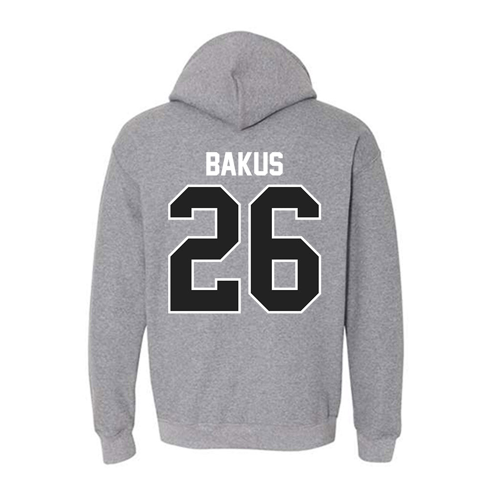 Ball State - NCAA Baseball : Jack Bakus - Classic Shersey Hooded Sweatshirt-1
