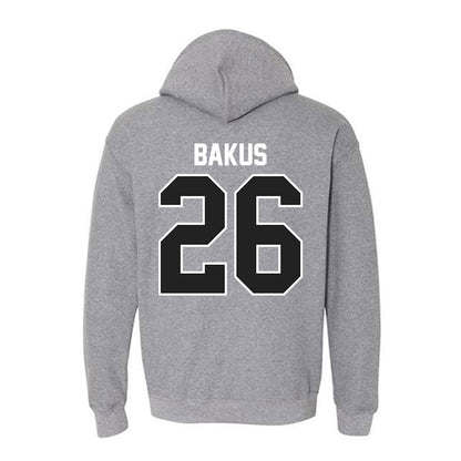 Ball State - NCAA Baseball : Jack Bakus - Classic Shersey Hooded Sweatshirt-1