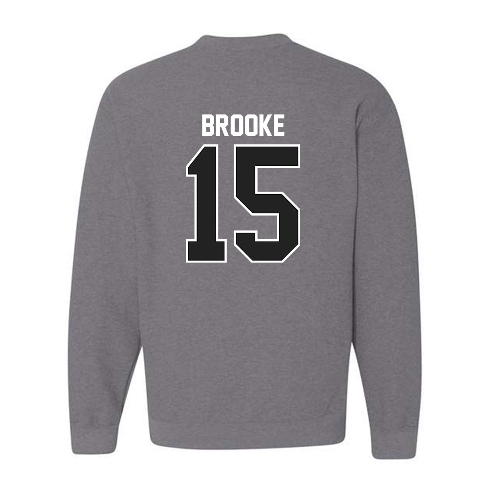 Ball State - NCAA Women's Basketball : Ashlynn Brooke - Crewneck Sweatshirt-1