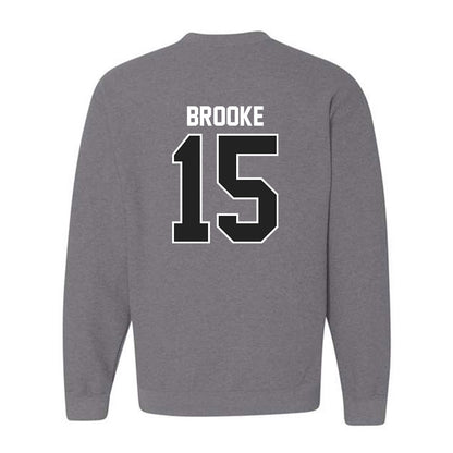 Ball State - NCAA Women's Basketball : Ashlynn Brooke - Crewneck Sweatshirt-1