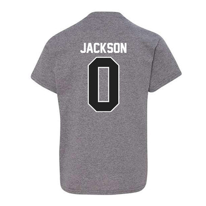Ball State - NCAA Football : Elijah Jackson - Youth T-Shirt-1