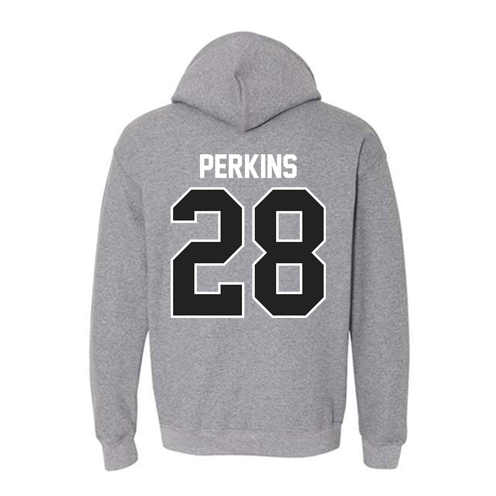 Ball State - NCAA Football : Stone Perkins - Classic Shersey Hooded Sweatshirt-1