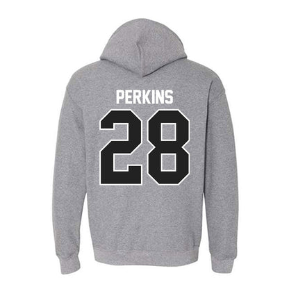 Ball State - NCAA Football : Stone Perkins - Classic Shersey Hooded Sweatshirt-1