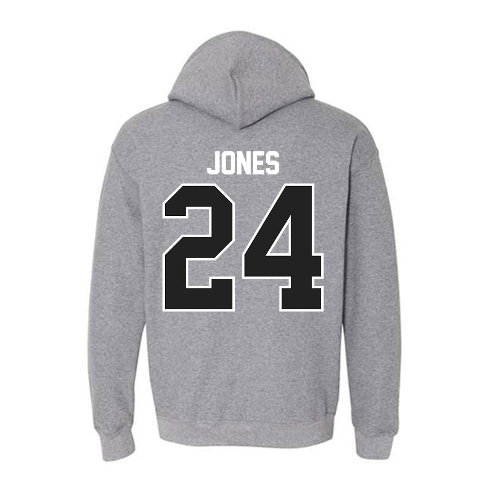 Ball State - NCAA Men's Basketball : Mason Jones - Hooded Sweatshirt-1