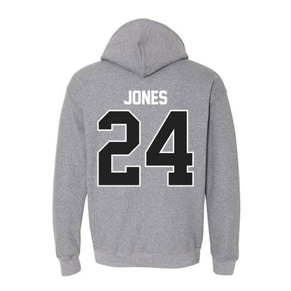 Ball State - NCAA Men's Basketball : Mason Jones - Hooded Sweatshirt-1