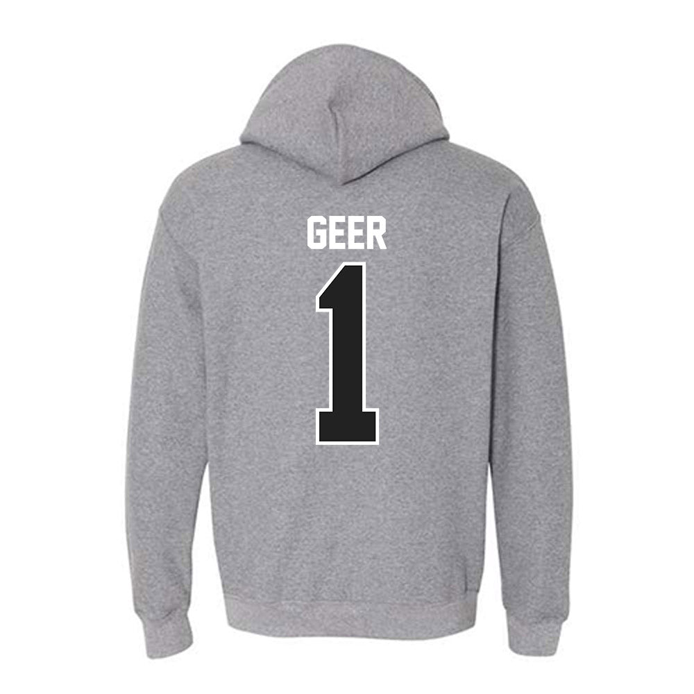 Ball State - NCAA Women's Volleyball : Audrey Geer - Classic Shersey Hooded Sweatshirt-1