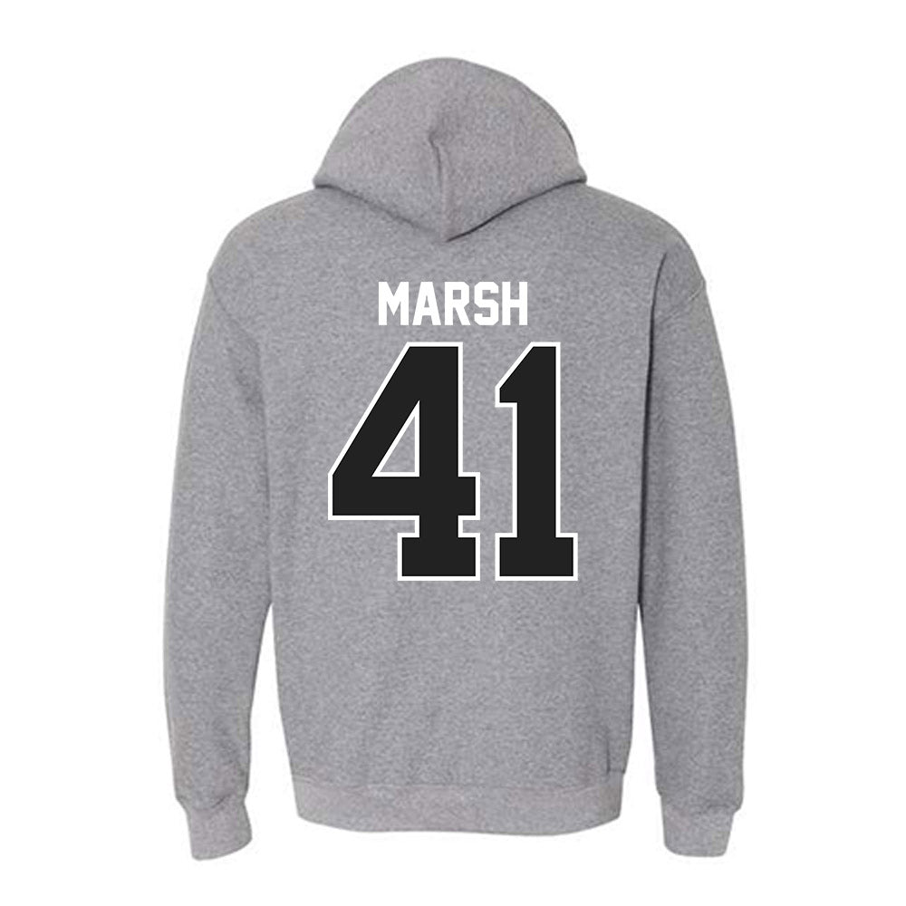 Ball State - NCAA Football : Ben Marsh - Hooded Sweatshirt-1