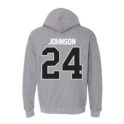 Ball State - NCAA Baseball : Keegan Johnson - Hooded Sweatshirt-1