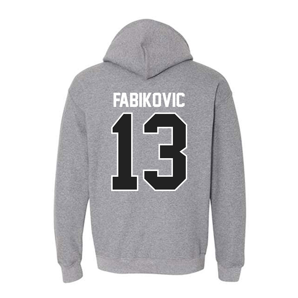 Ball State - NCAA Men's Volleyball : Daniel Fabikovic - Classic Shersey Hooded Sweatshirt-1