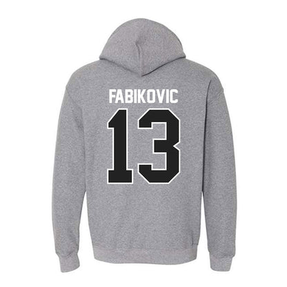 Ball State - NCAA Men's Volleyball : Daniel Fabikovic - Classic Shersey Hooded Sweatshirt-1