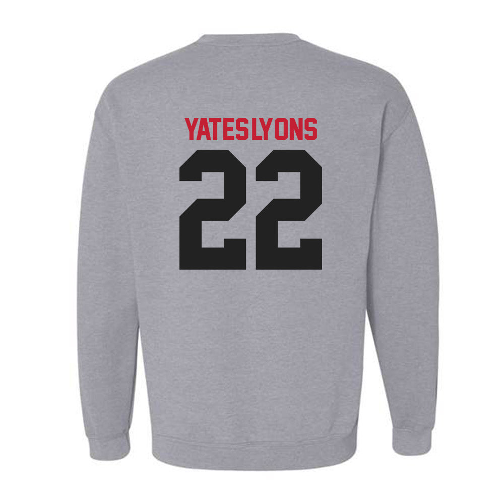 Ball State - NCAA Football : Gavin Yates-Lyons - Classic Shersey Crewneck Sweatshirt-1