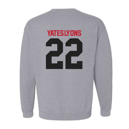 Ball State - NCAA Football : Gavin Yates-Lyons - Classic Shersey Crewneck Sweatshirt-1