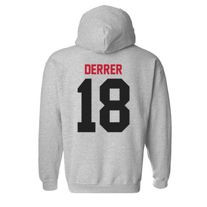 Ball State - NCAA Football : Bodie Derrer - Hooded Sweatshirt-1