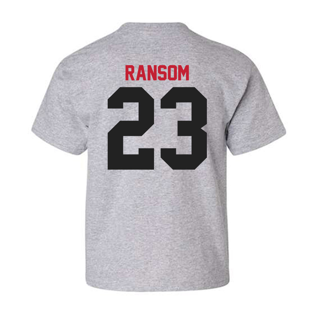 Ball State - NCAA Women's Basketball : Zuri Ransom - Youth T-Shirt-1