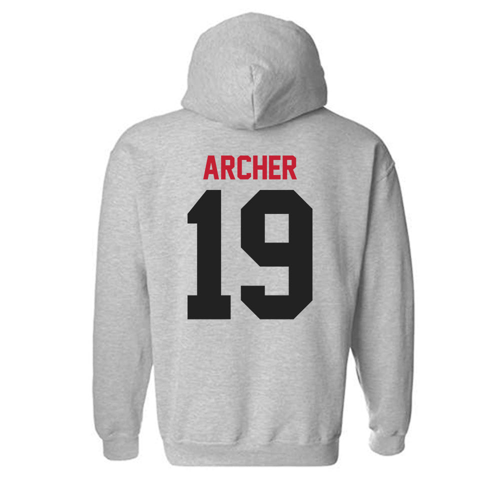 Ball State - NCAA Women's Soccer : Kylie Archer - Hooded Sweatshirt-1