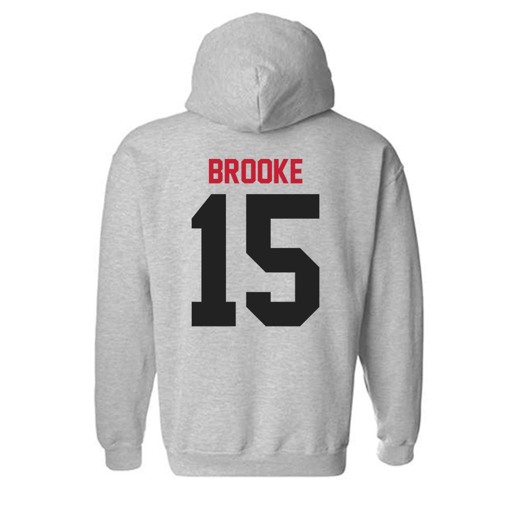 Ball State - NCAA Women's Basketball : Ashlynn Brooke - Hooded Sweatshirt-1