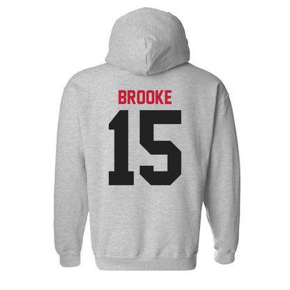 Ball State - NCAA Women's Basketball : Ashlynn Brooke - Hooded Sweatshirt-1