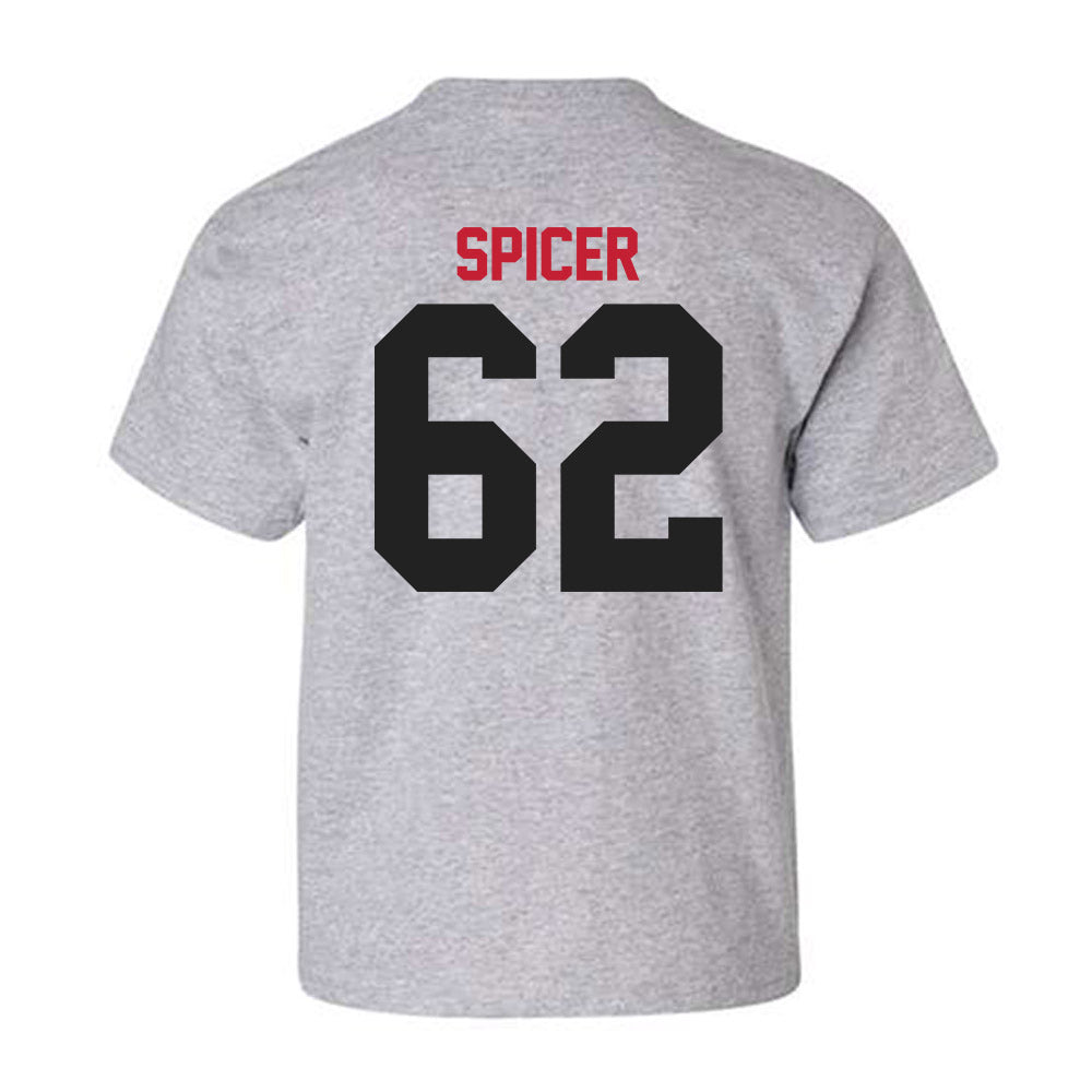 Ball State - NCAA Football : Sam Spicer - Classic Shersey Youth T-Shirt-1