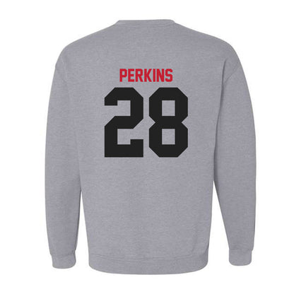 Ball State - NCAA Football : Stone Perkins - Classic Shersey Crewneck Sweatshirt-1