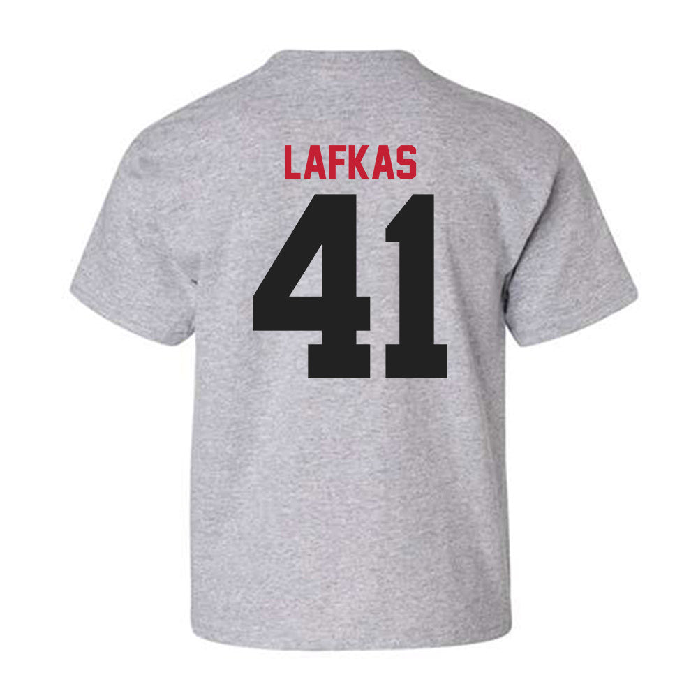 Ball State - NCAA Baseball : Joe Lafkas - Youth T-Shirt-1