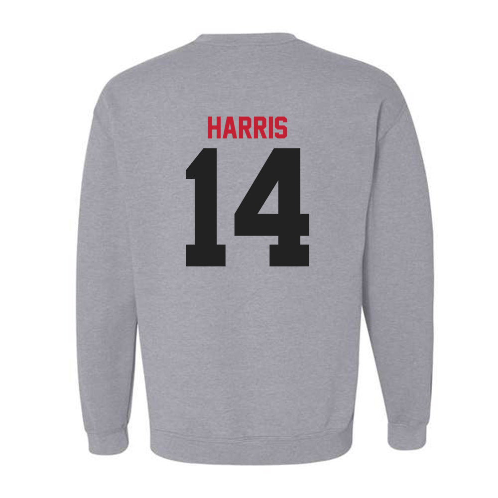 Ball State - NCAA Men's Volleyball : Jason Harris - Classic Shersey Crewneck Sweatshirt-1