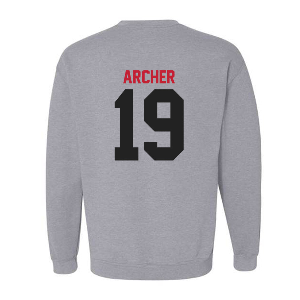Ball State - NCAA Women's Soccer : Kylie Archer - Crewneck Sweatshirt-1